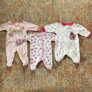 Preemie Zip Up Sleepers